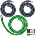 Oversized 1/0 Gauge AWG Electrical Wiring Kit V7173