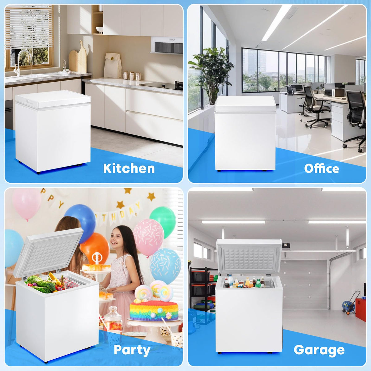 2.0 Cu.Ft White Chest Freezer M680487