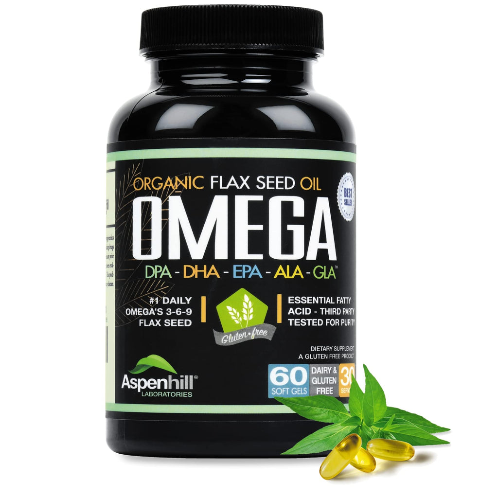 Wild Caught Omega 3 Fish Oil 2400 mg 60 SoftGels A5671