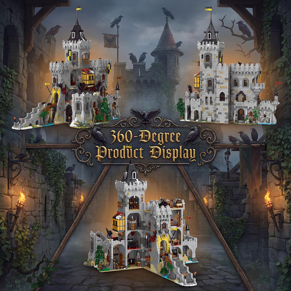 Medieval Castle Building 4961 Pcs A159668