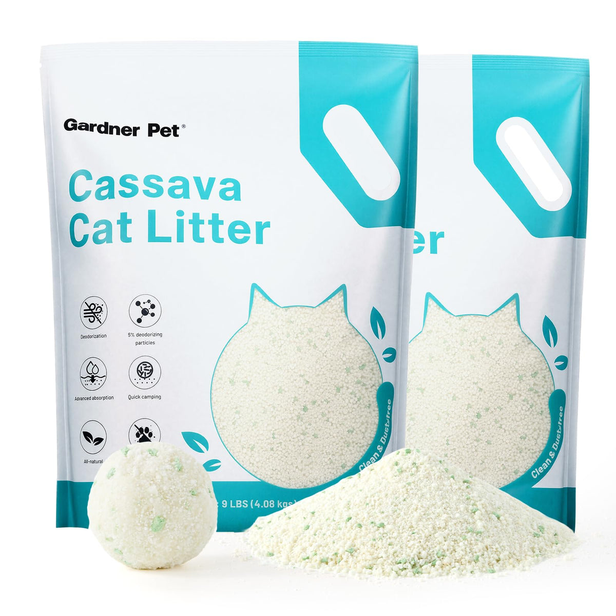 Cassava Cat Litter 18LBS S58935