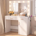 Vanity Desk with Mirror and Lights G46717