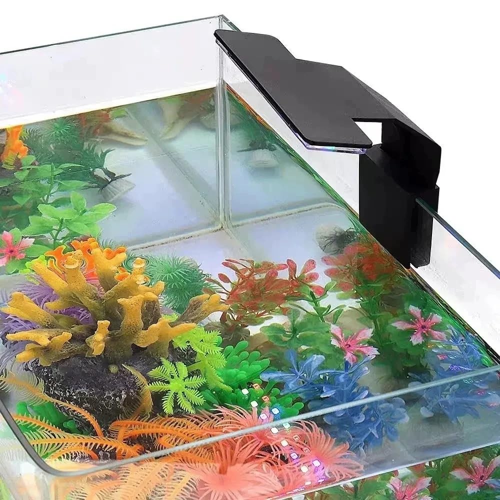 7W Clip On Aquarium Light with White Red Blue Green LED P1899