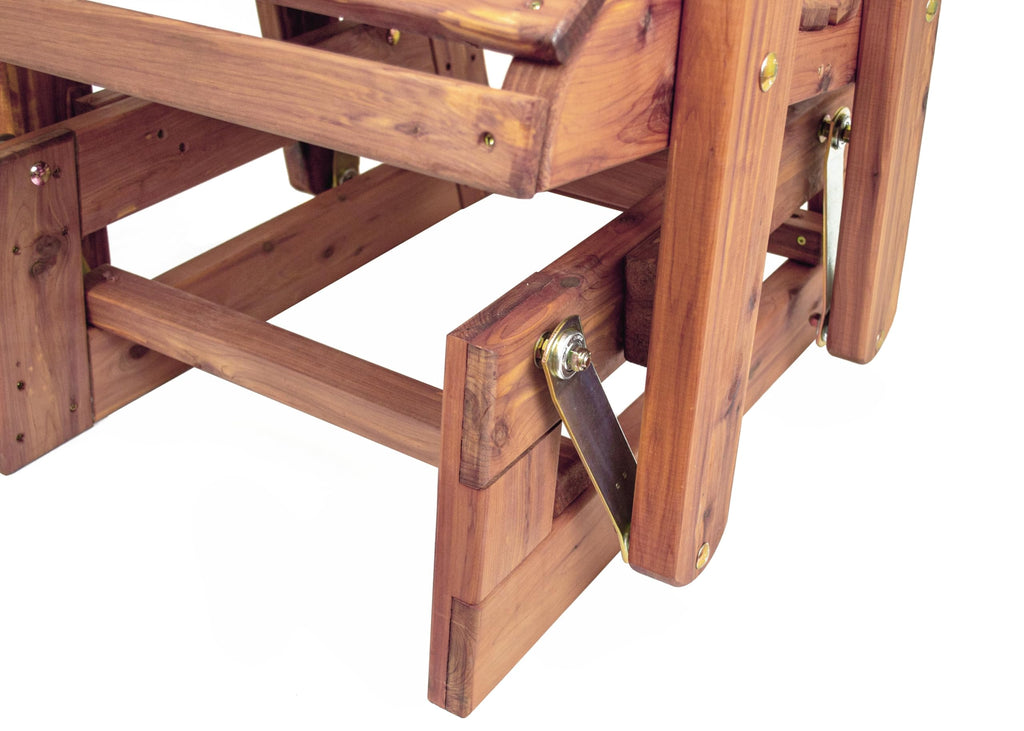 Cedar Adirondack Glider M894769