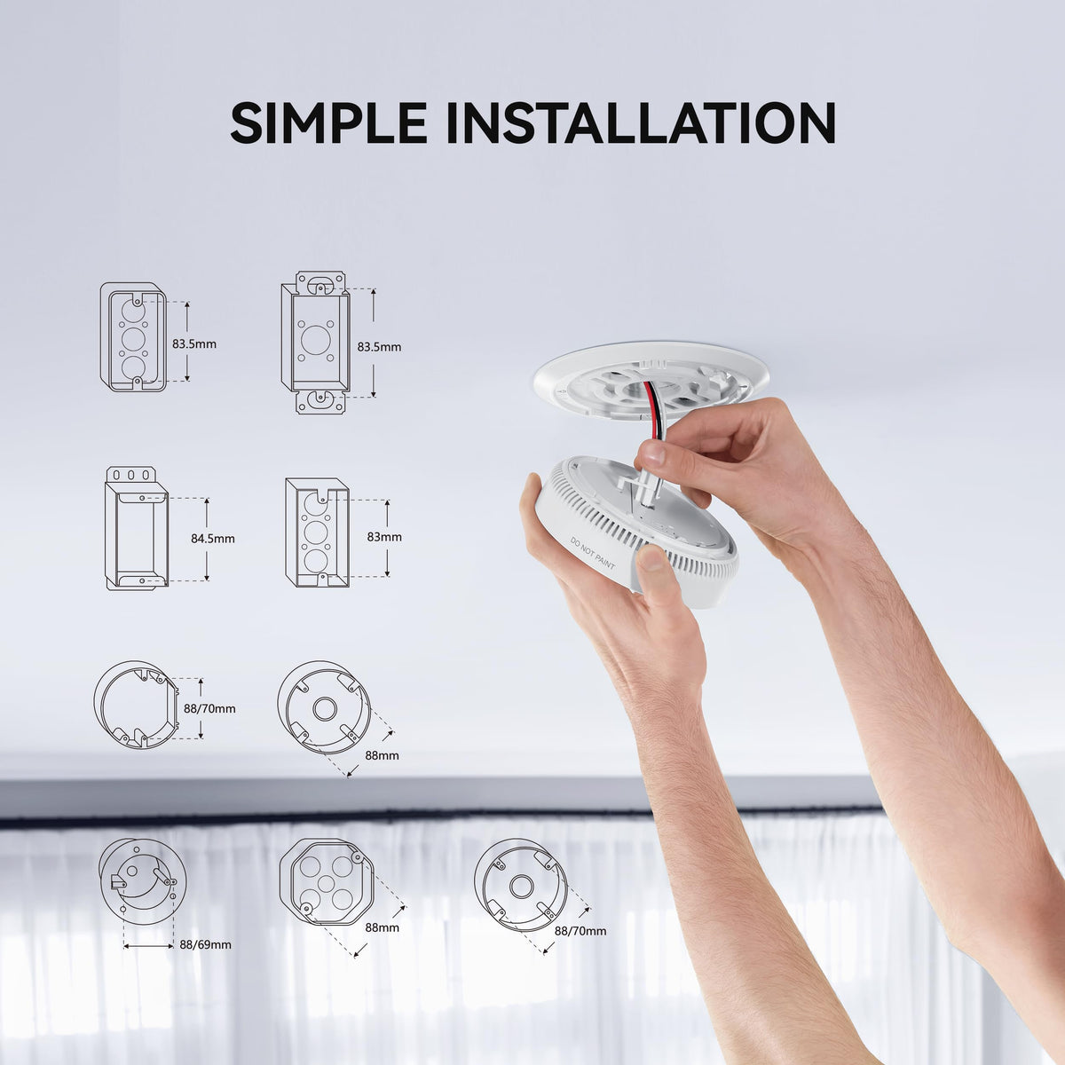 Smoke and Carbon Monoxide Detector J6809
