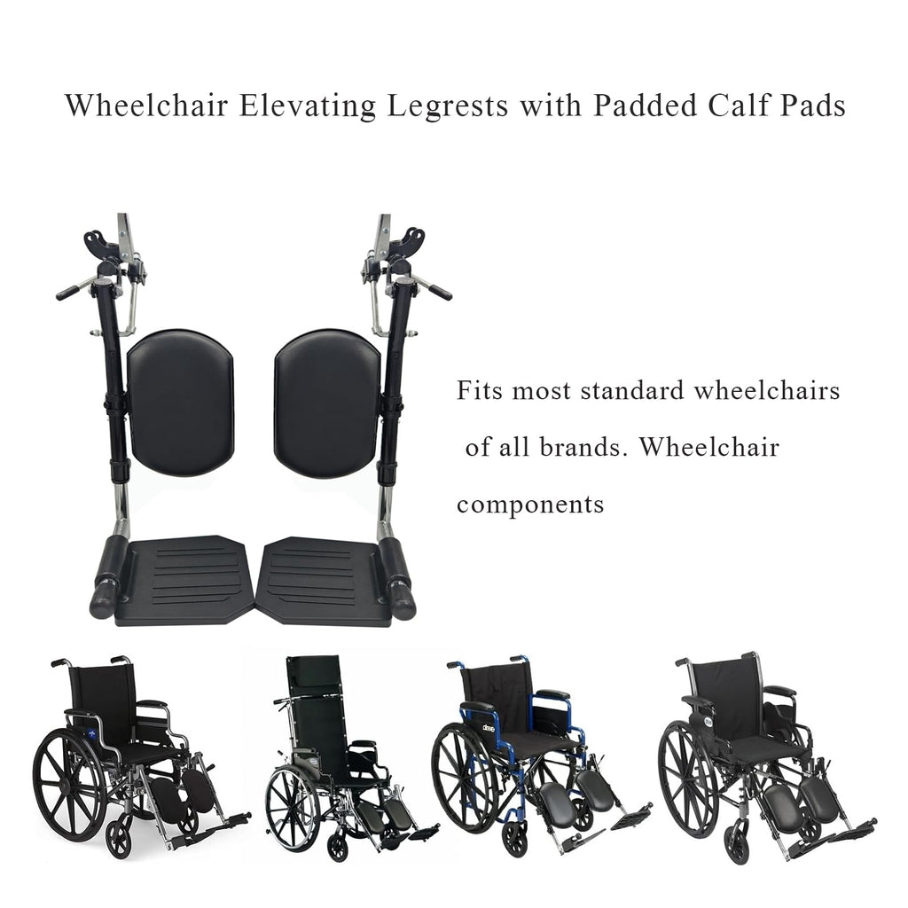 Wheelchair Leg Rest Foot Rest 1 Pair E46431
