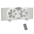 9 Inch 3-Speed White Window Fan F2566