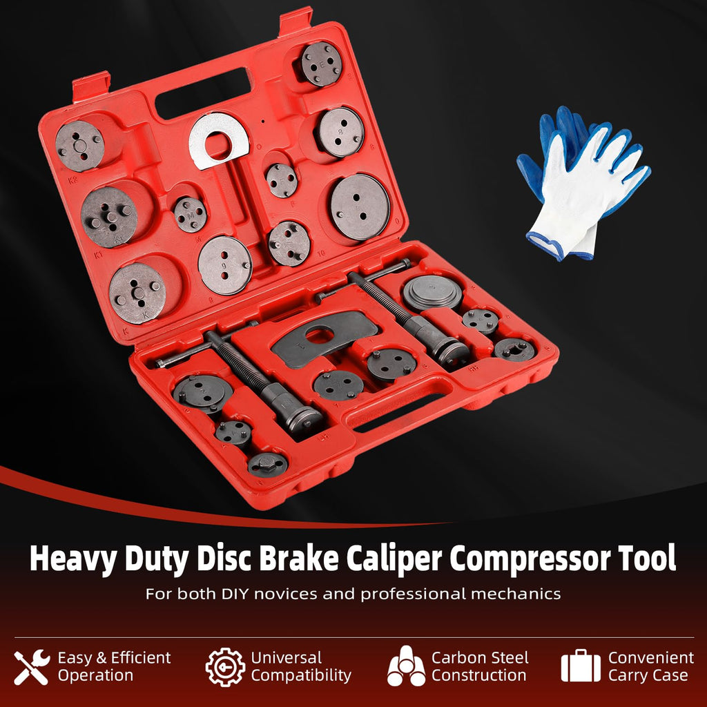 Disc Brake Caliper Compressor Wind Back Tool 24pc G940219