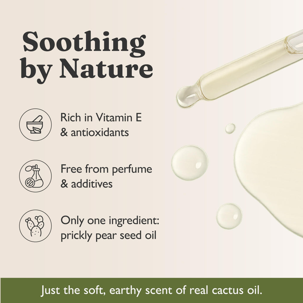 Cold-Pressed Prickly Pear Seed Oil 1 oz B714