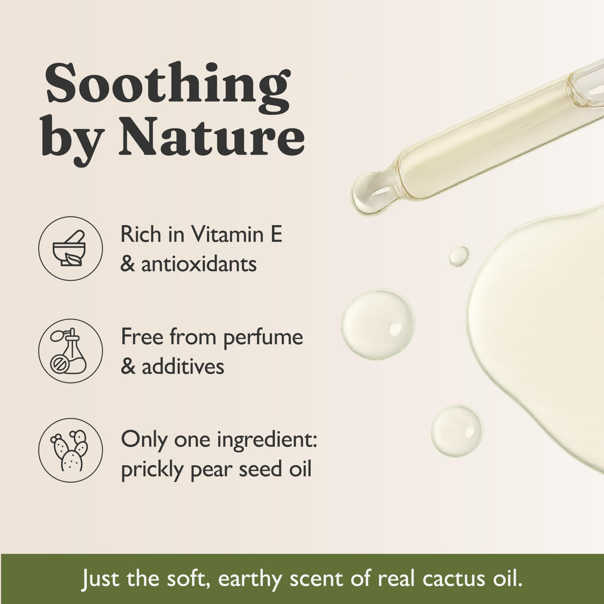 Cold-Pressed Prickly Pear Seed Oil 1 oz B714