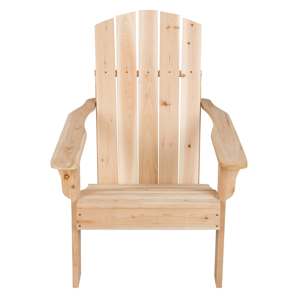 Mid-Century Modern Wooden Adirondack Chair J21819