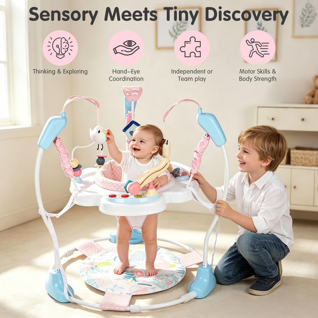 Baby Activity Center, 3-in-1 Infant Jumper and Bouncer O739003