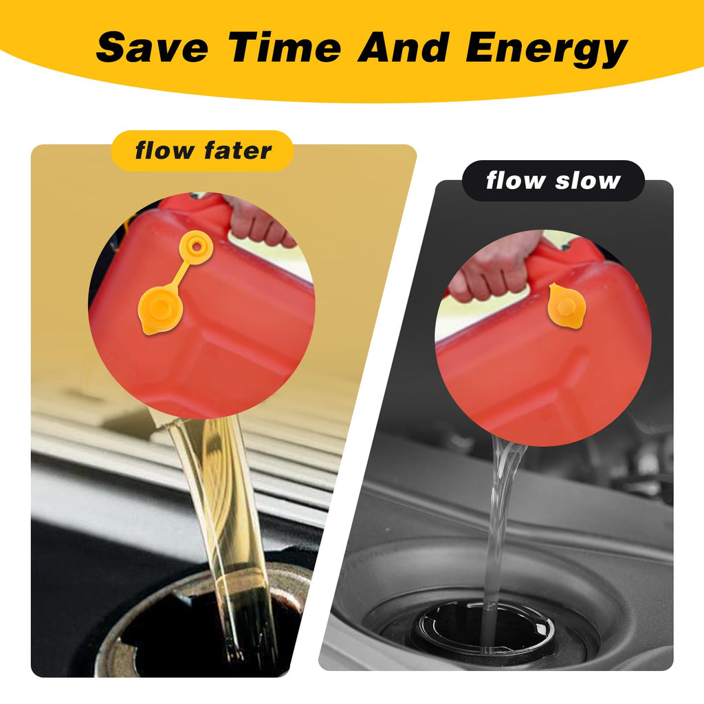 Yellow Plastic Gas Can Vent Caps Q1020