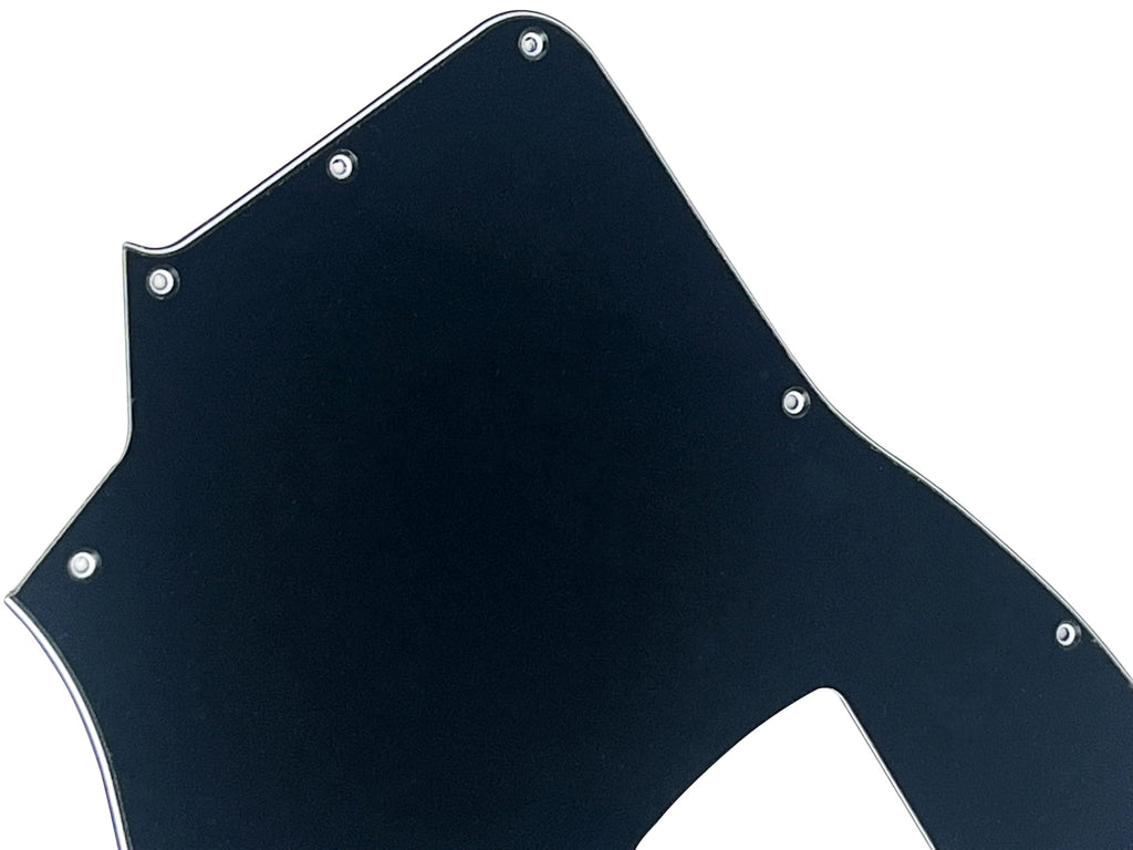 Black 3 Ply Guitar Pickguard V760