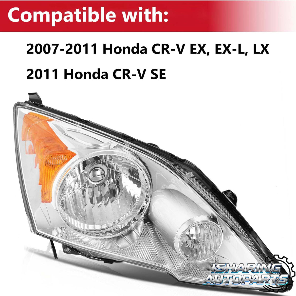 Headlights for 2007-2011 Honda CR-V K707733