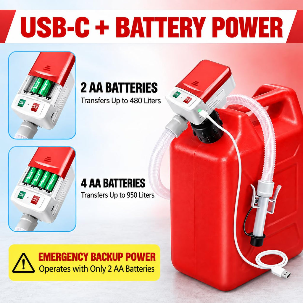Battery Powered Electric Fuel Transfer Pump G4837
