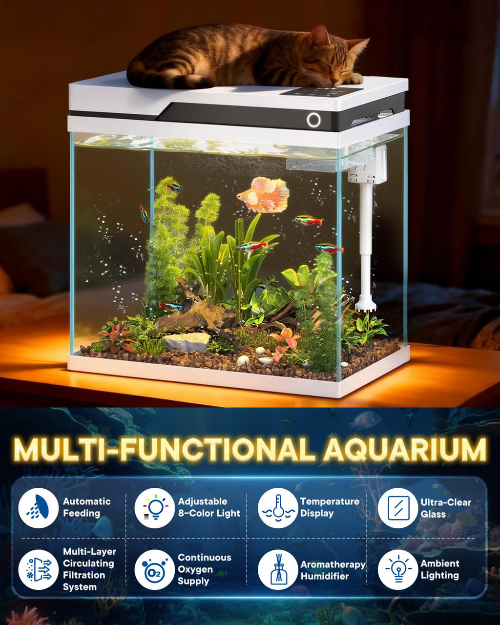 7 Gallon Fish Tank H8325