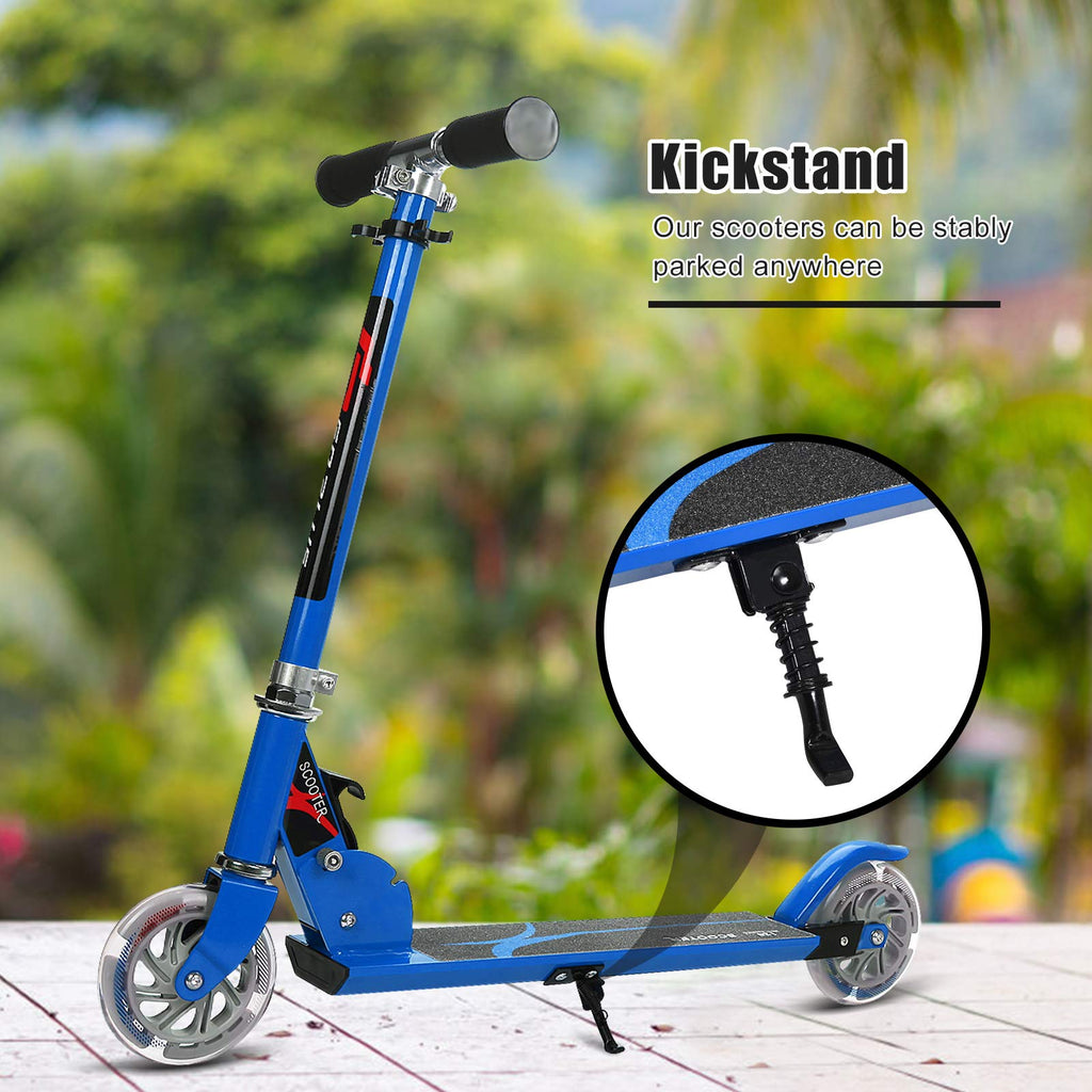 Folding Kick Scooter with 2 Flash Wheels N26816