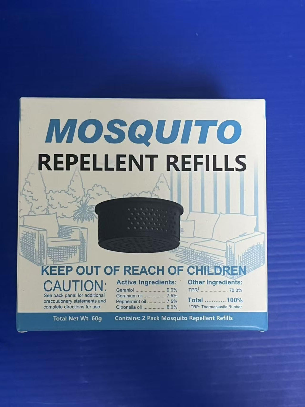 Mosquito Repellent Device Refills 2 Pack B882935