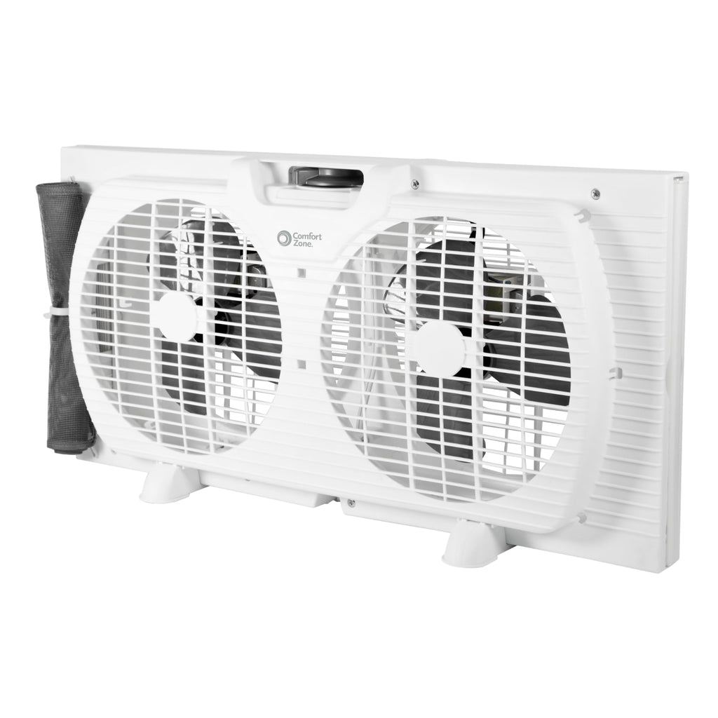 Reversible Twin Window Fan with 3-Speeds V1329