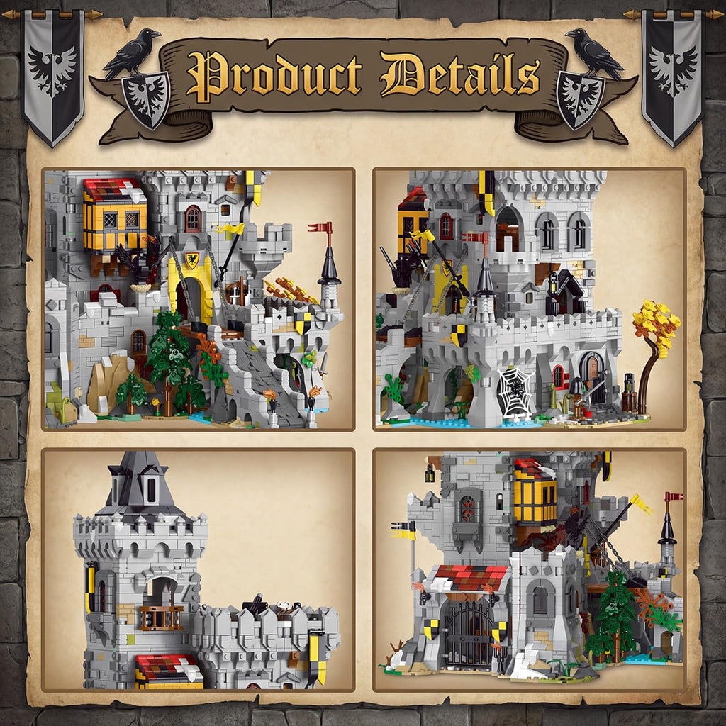 Medieval Castle Building 4961 Pcs A159668