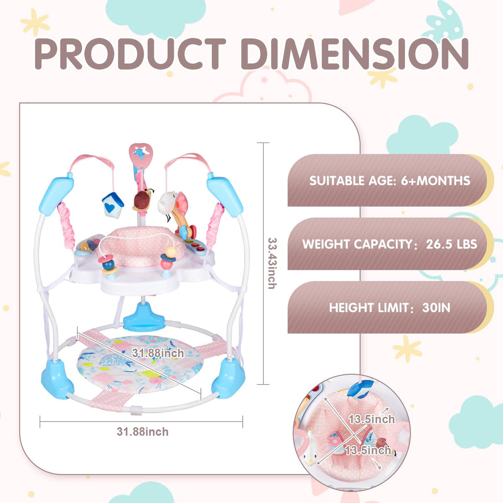 Baby Activity Center, 3-in-1 Infant Jumper and Bouncer O739003