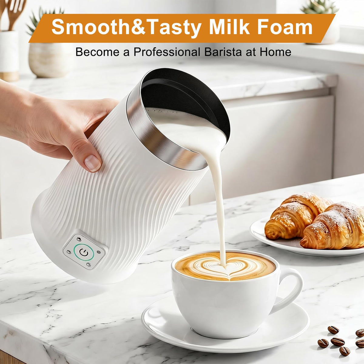 4-in-1 Electric Milk Frother L4627
