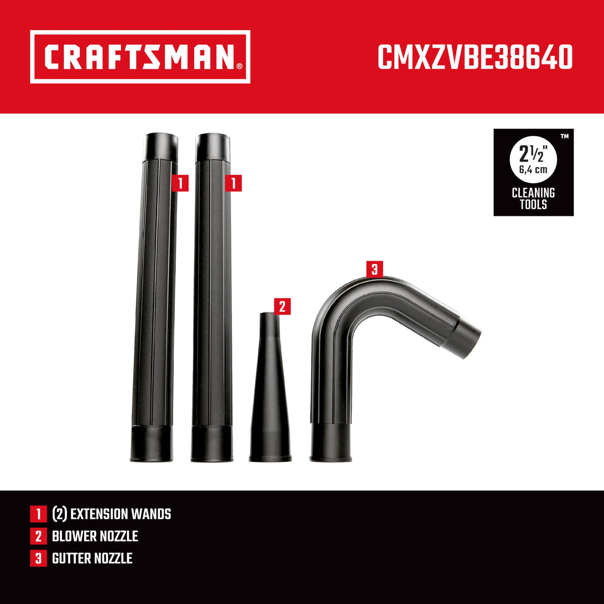 2-1/2 in. Wet Dry Vac Attachment Kit J8991