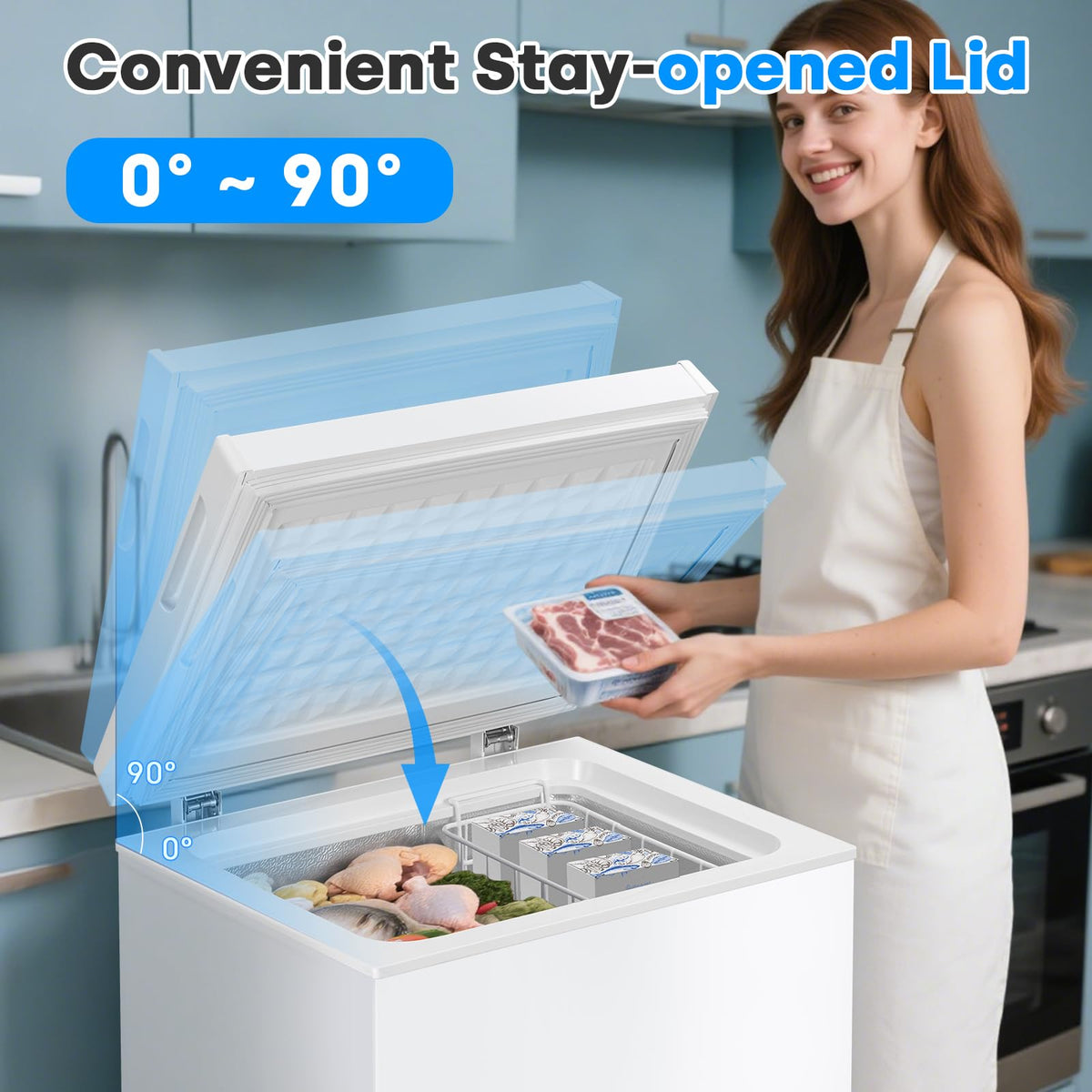 2.0 Cu.Ft White Chest Freezer M680487