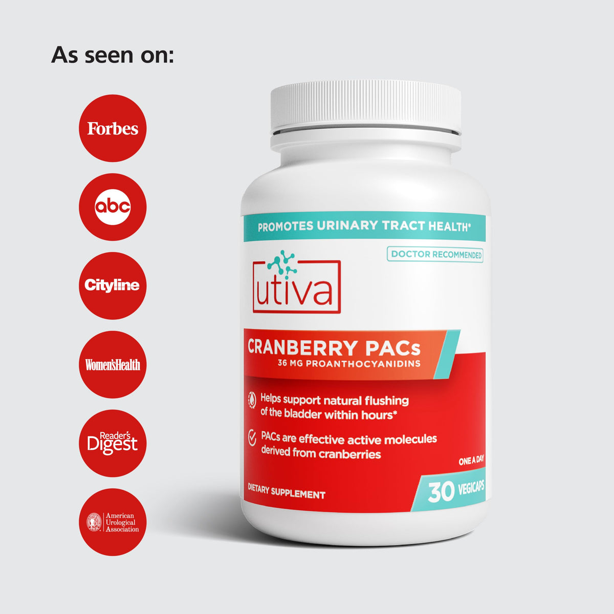 Cranberry PACs 36 mg 30 Capsules L71503