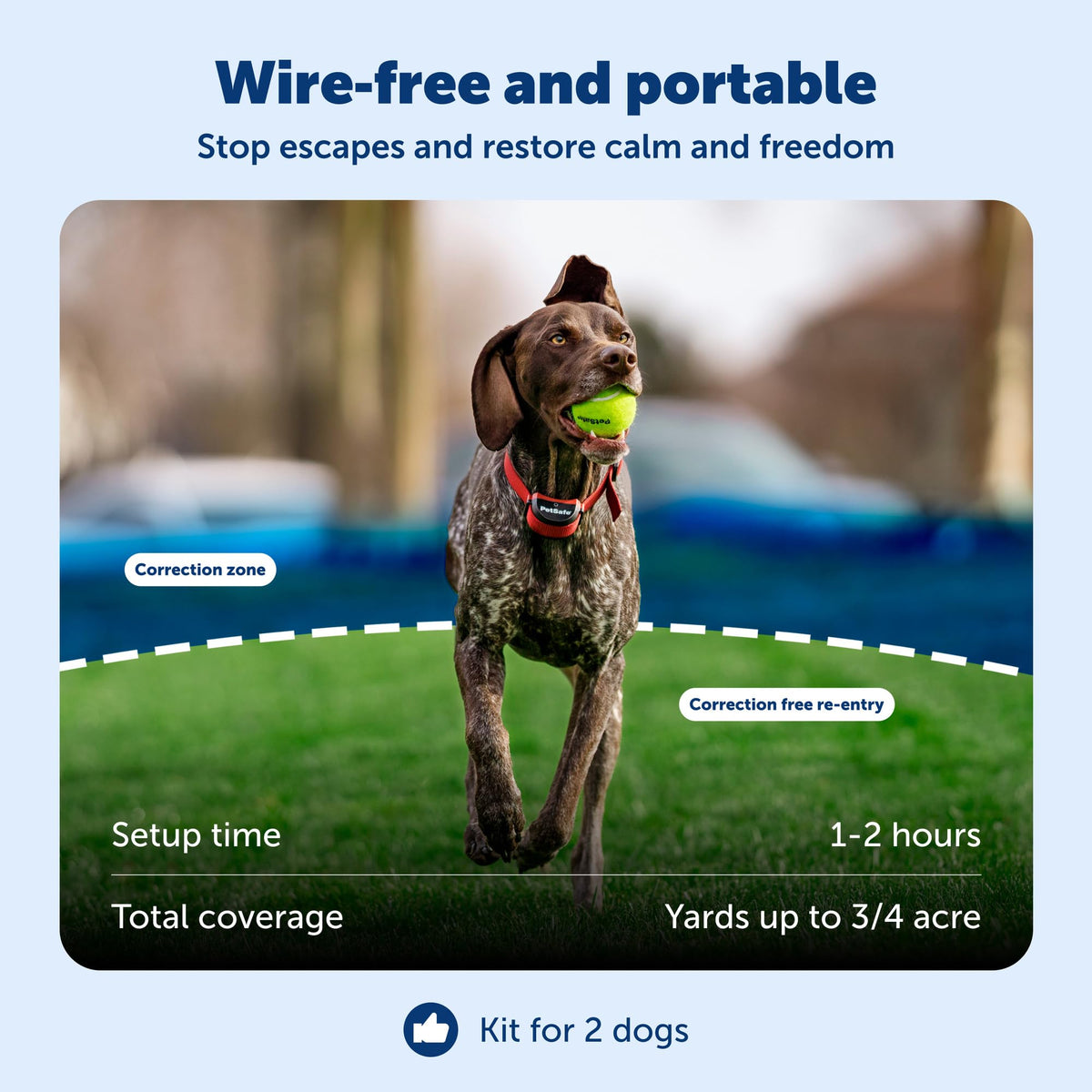 Wireless Fence Up to 3/4-Acre K259