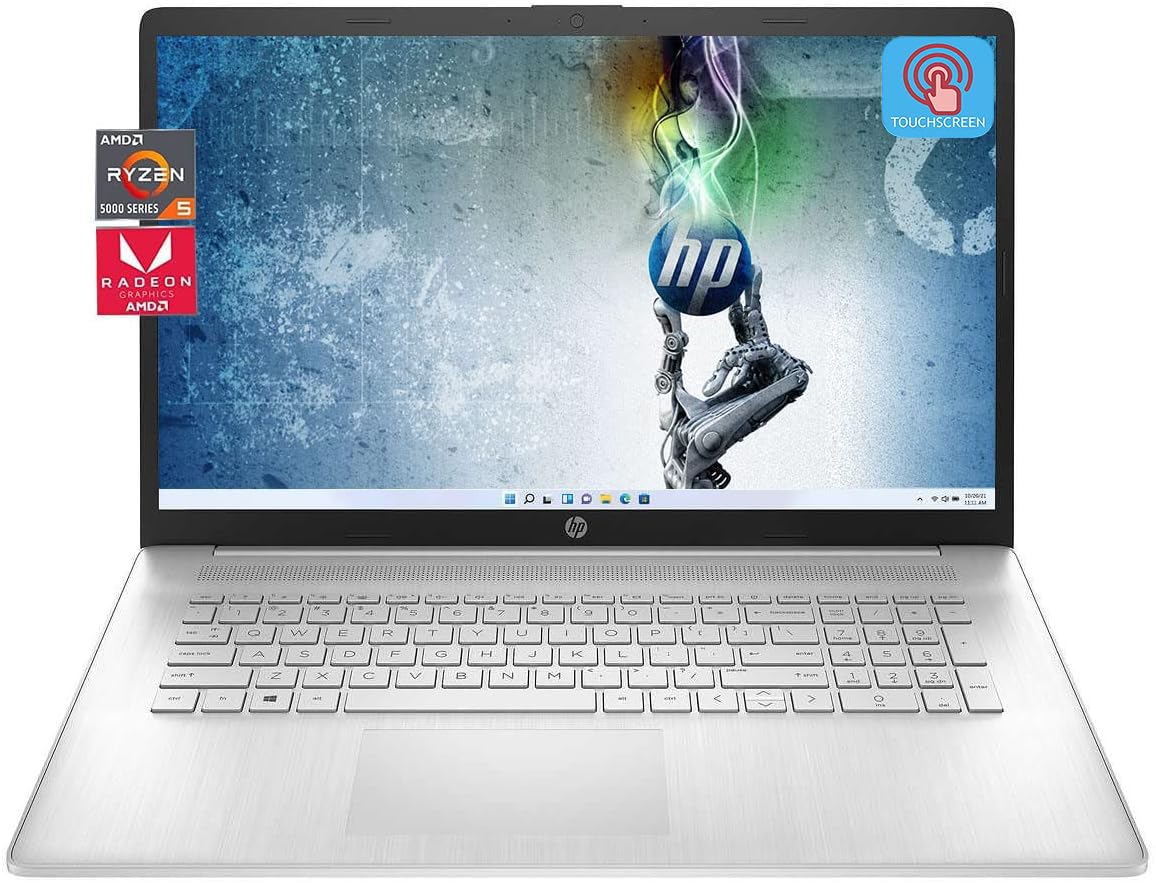 17.3" HD Touchscreen Laptop AMD Ryzen 5 16GB RAM 1TB SSD Windows 11 E94389