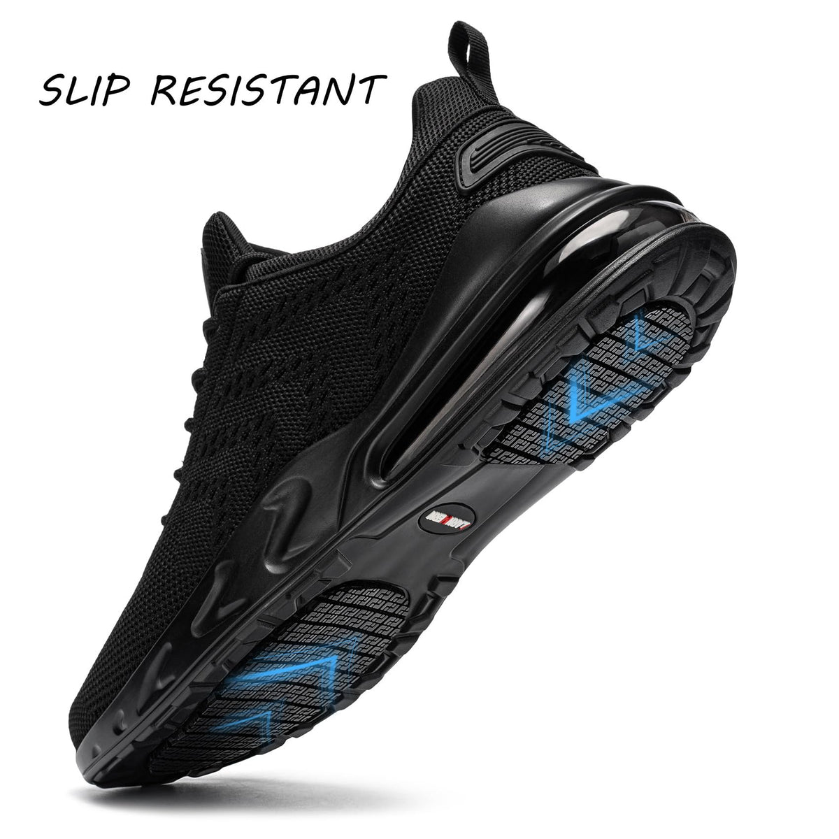 Men Non Slip Waterproof Slip-on Work Shoes U818070