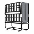 Folding Bed with Memory Mattress 75" x 38" Twin F14403