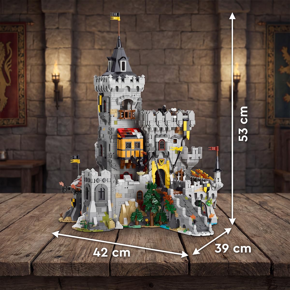 Medieval Castle Building 4961 Pcs A159668