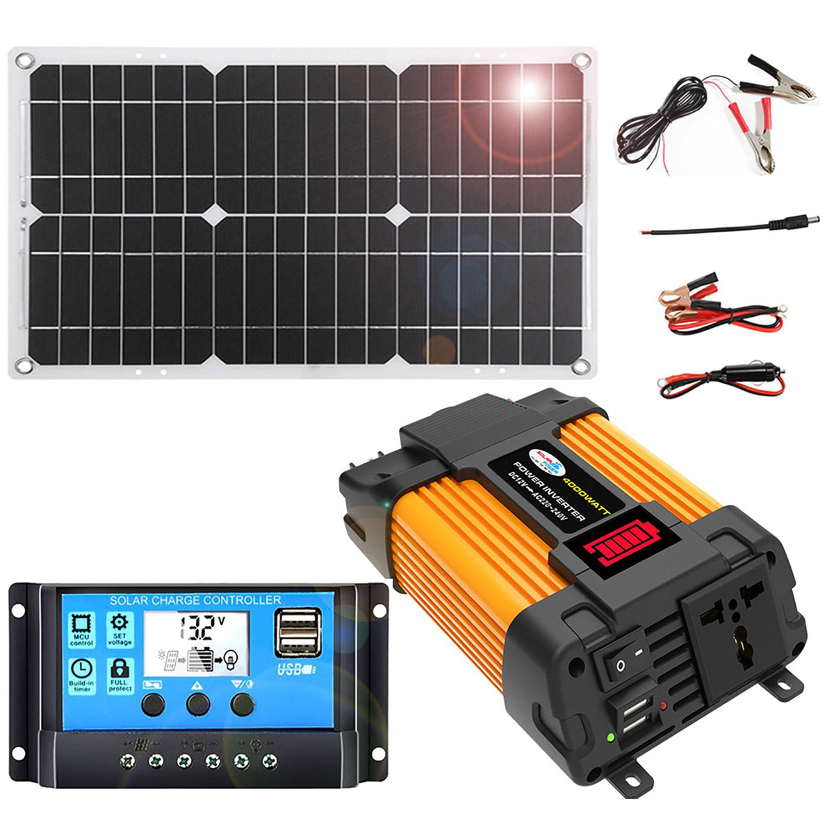 4000W Off-Grid Solar Panel Kit K241