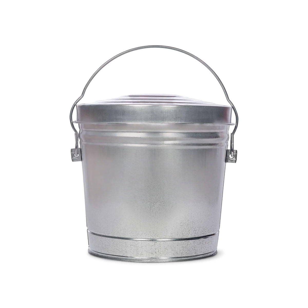 6-Gallon Galvanized Steel Storage Can with Locking Lid J9147