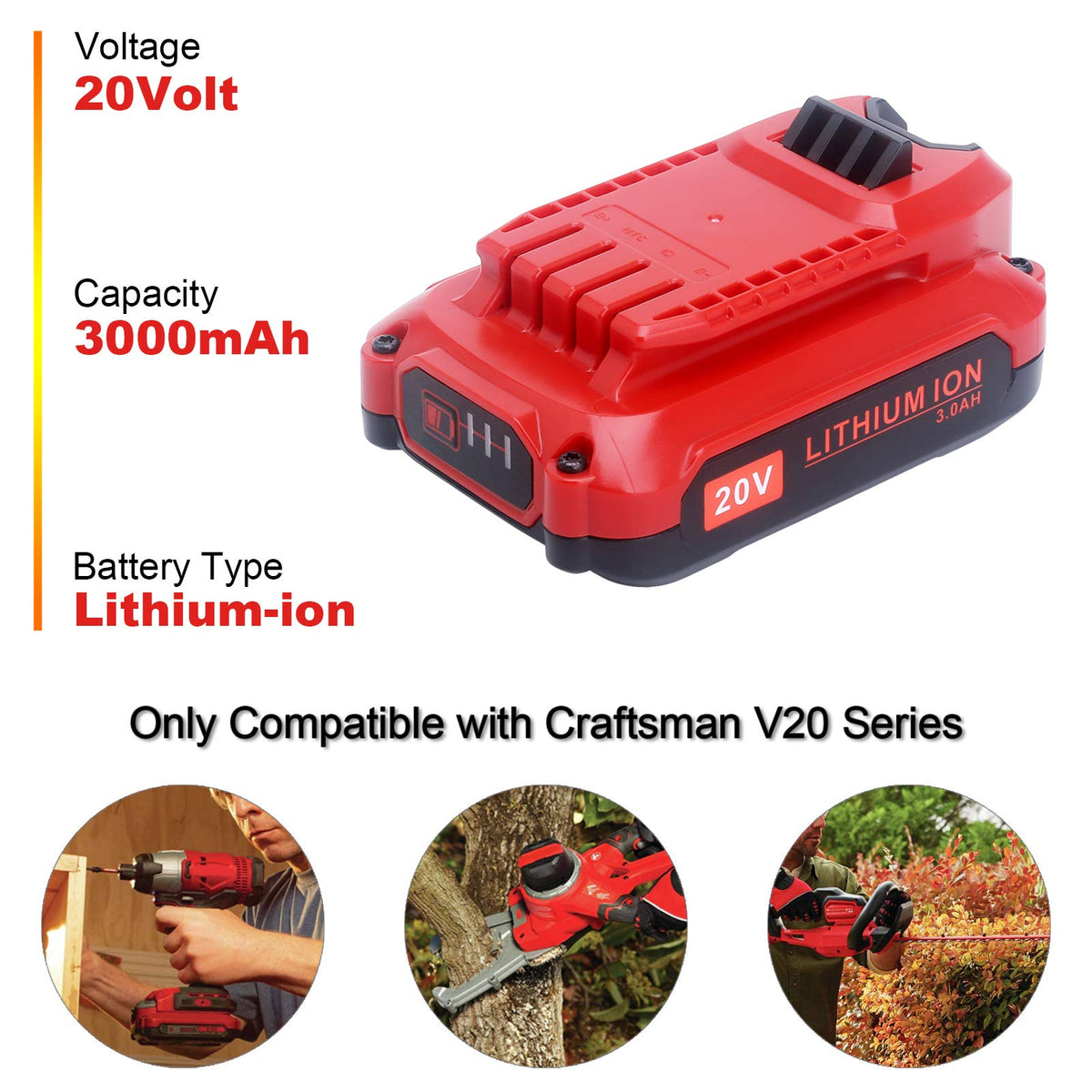 20V Lithium Ion Battery P11629