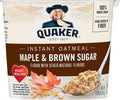 Instant Oatmeal Maple Brown Sugar 1.69 Oz Pack of 5 N968243