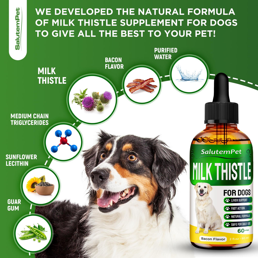 Milk Thistle Dog Liver Supplement 2 Oz G20466