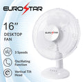 16" Oscillating Desktop Fan X8745