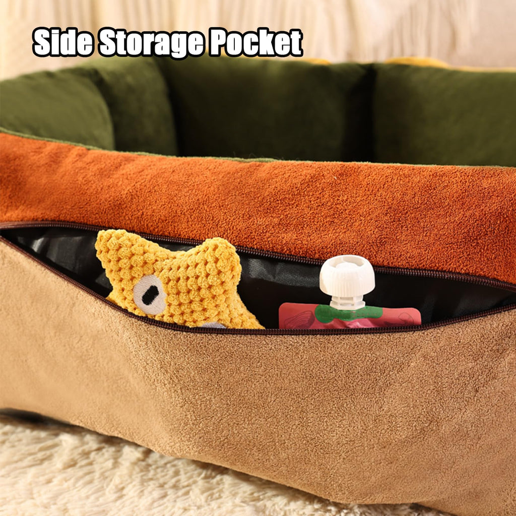 2-in-1 Elevated Dog Car Seat Booster T20369