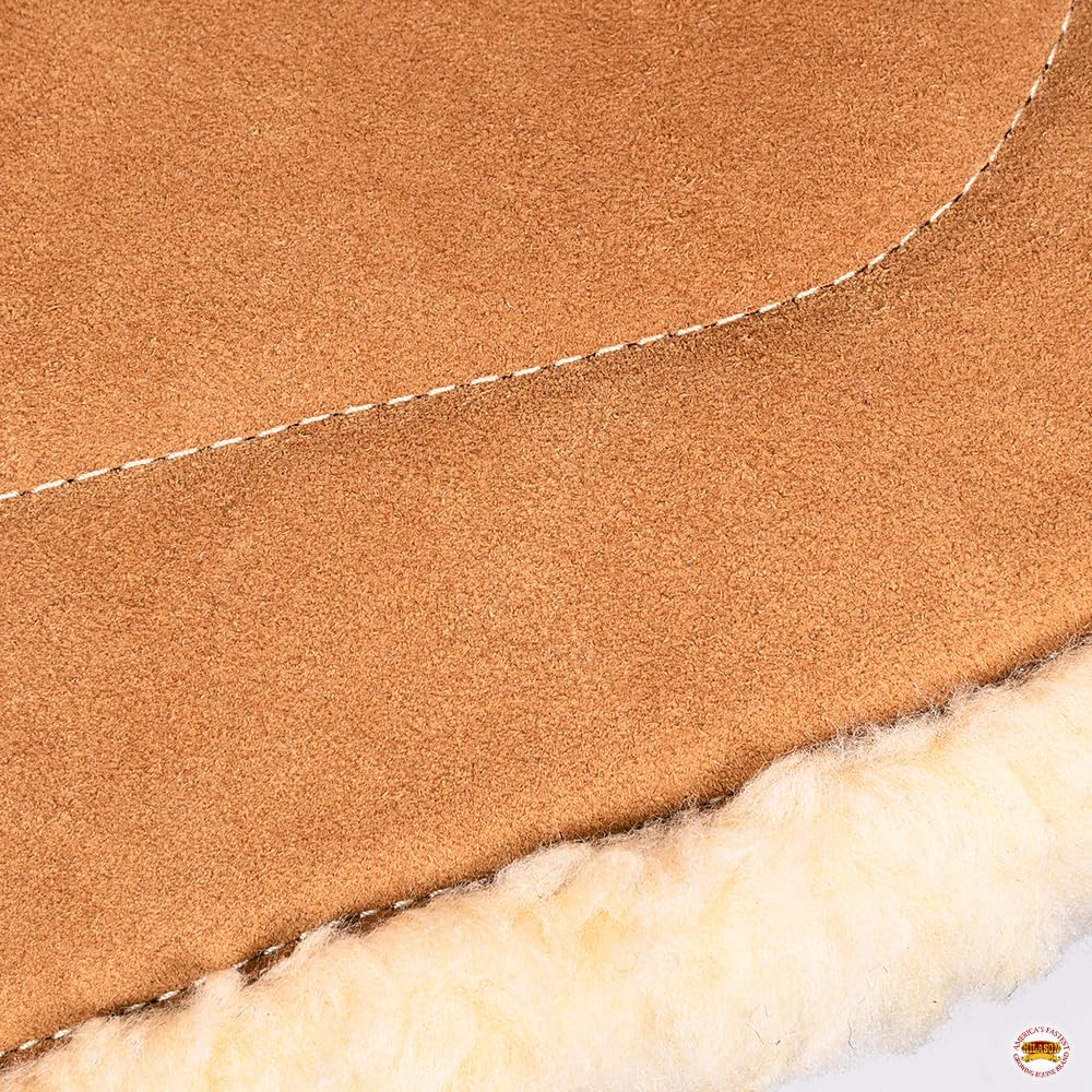 Tan Suede Leather Western Bareback Pad X598082