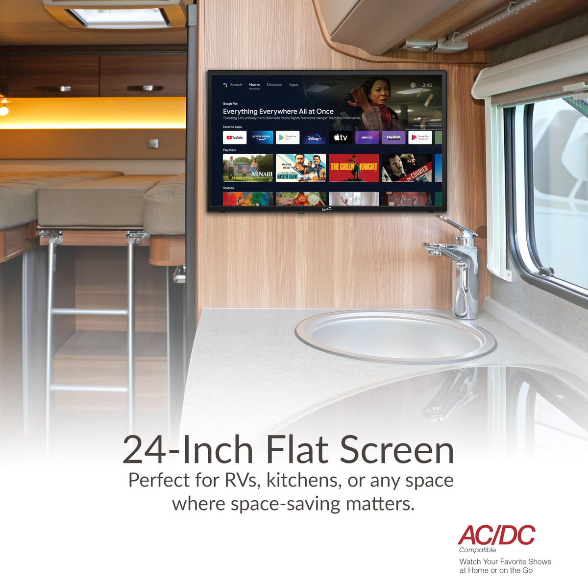 24-inch 1080p Smart HDTV U763