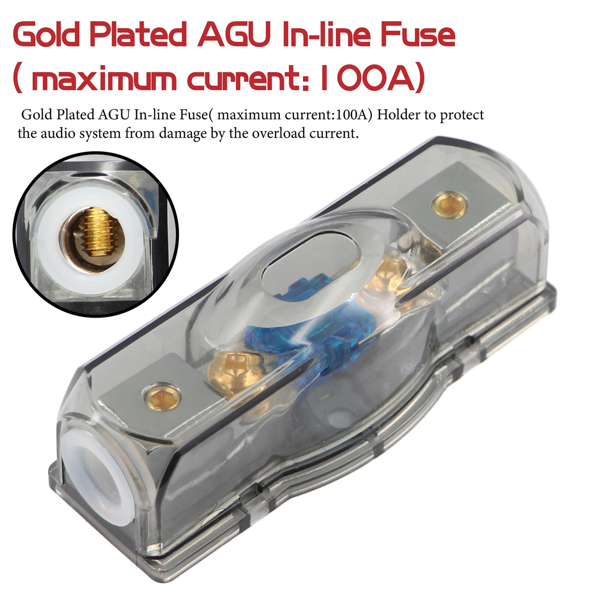 0 Gauge 3000W Amp Wiring Kit with 17FT CCA Power Cable E572226