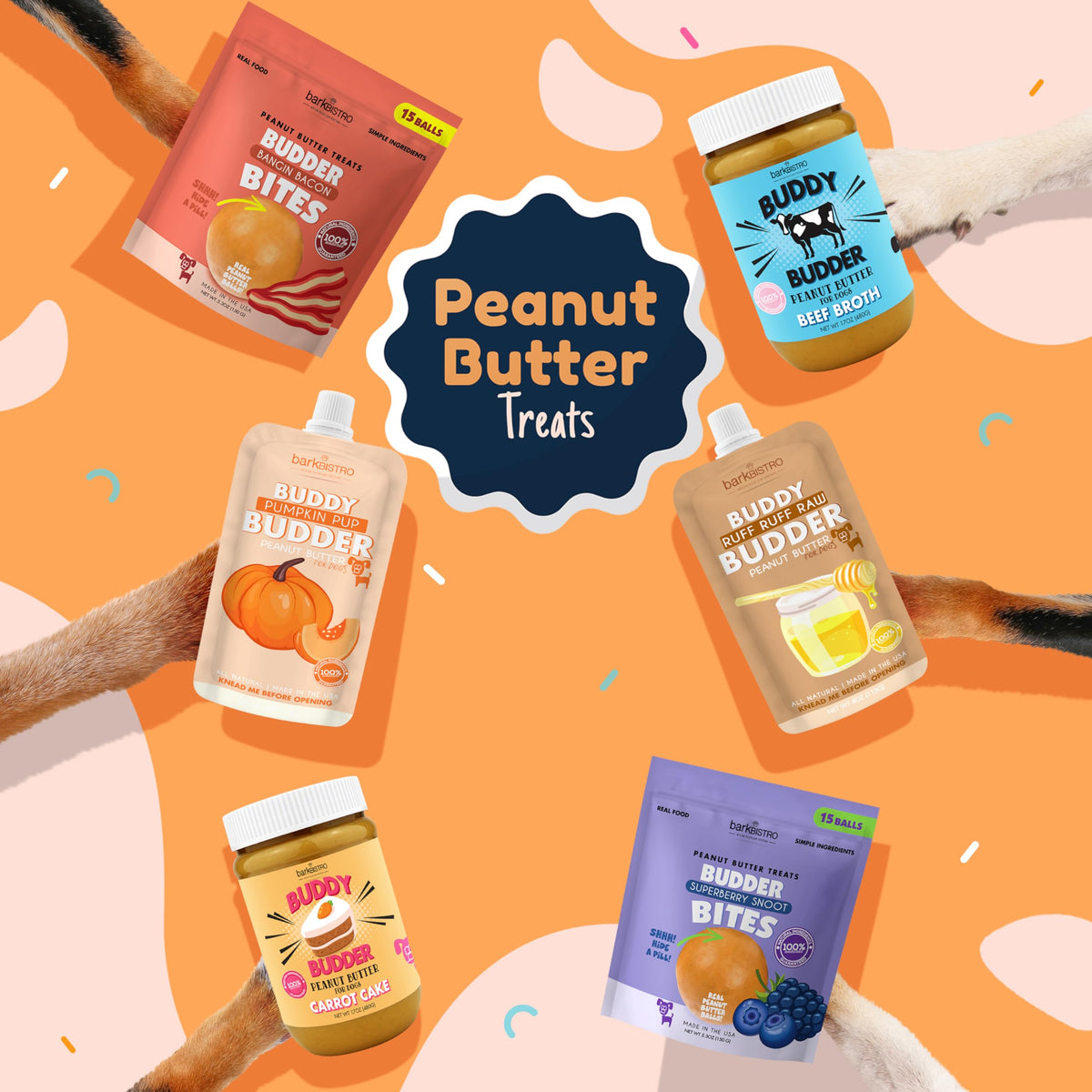 100% Natural Dog Peanut Butter 17oz O2876