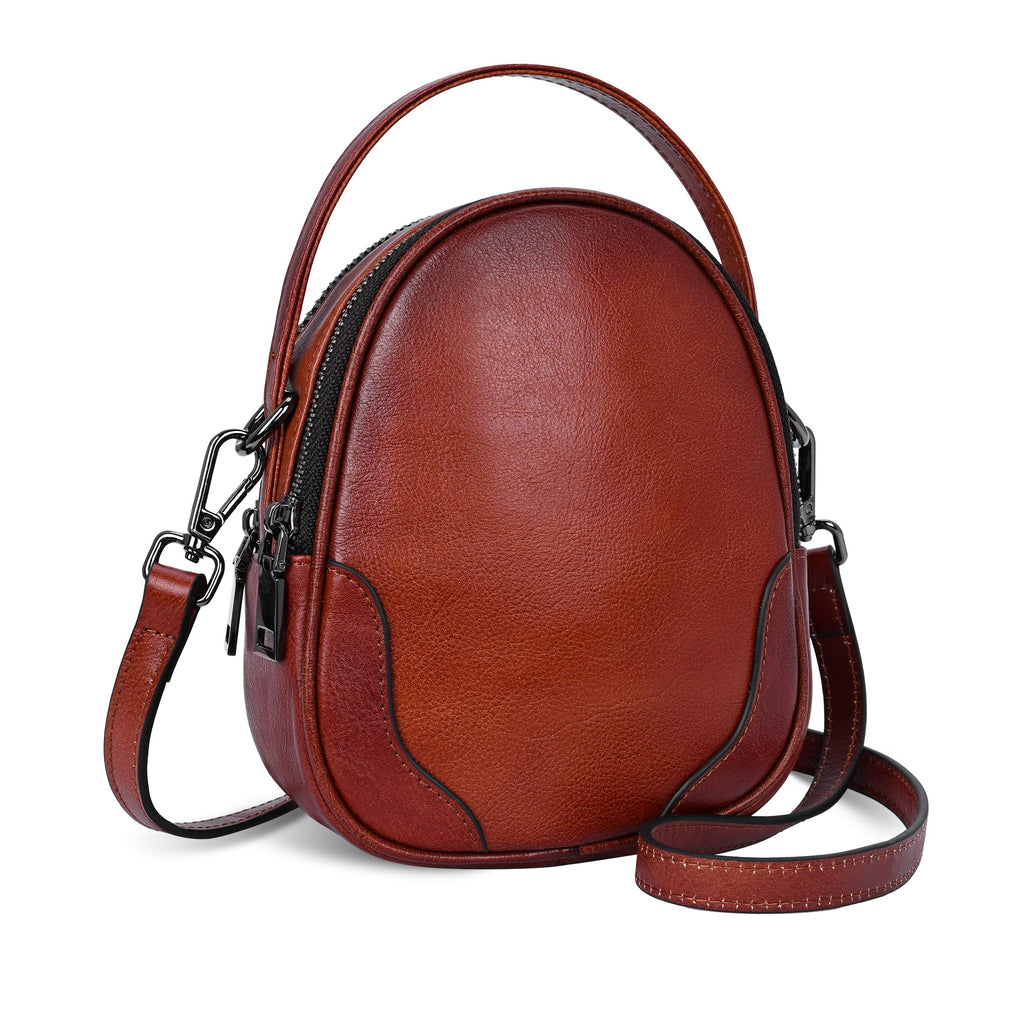 Small Leather Crossbody Bag X9370