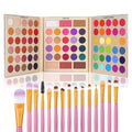 86 Colors Eyeshadow Palette with 15pcs Makeup Brushes Set U78451