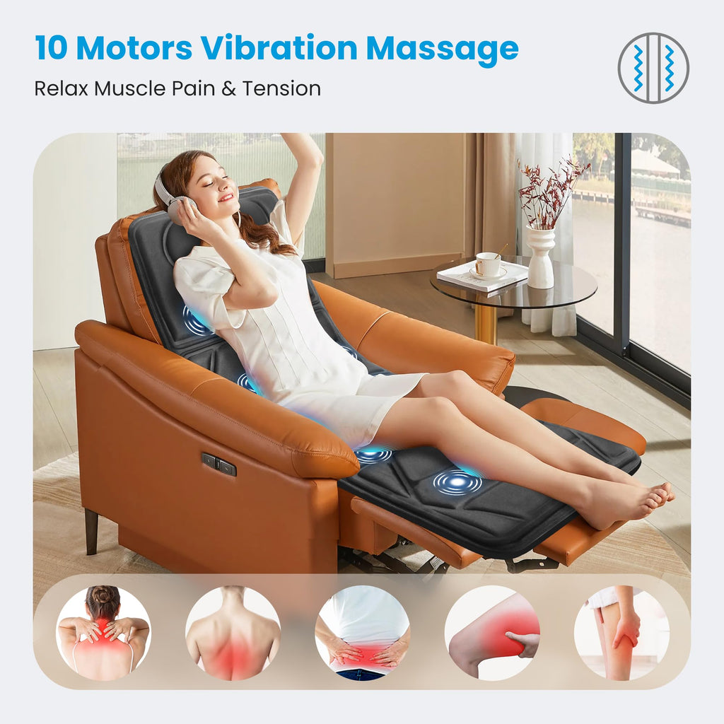 Full Body Massage Mat with Heat F12648