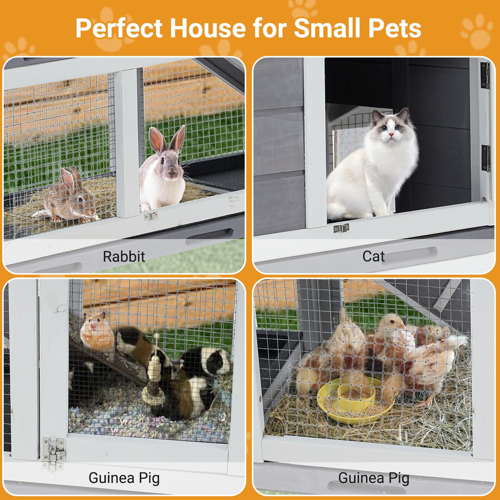 63'' 2-Tier Bunny Hutch T4949